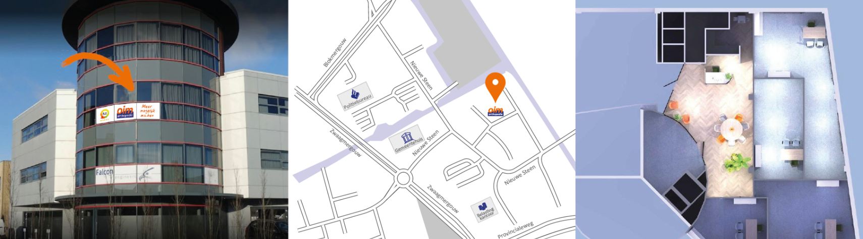 We verhuizen naar de buren